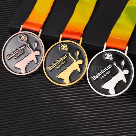 Customization Badminton Metal Medal Corporate Gifts