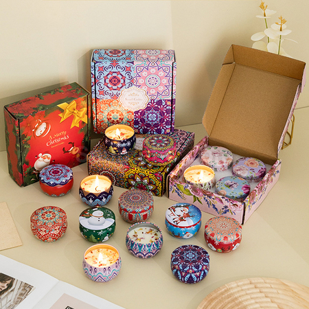 Customization Romantic Scented Candle Gift Box Set Corporate Gifts