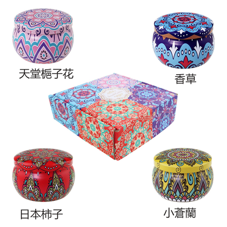 Customization Romantic Scented Candle Gift Box Set Corporate Gifts