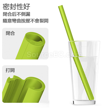 Customization Silicone Straw with Tube Corporate Gifts