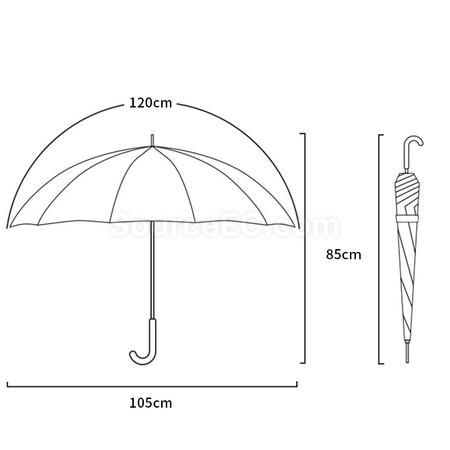 Customization Straight Umbrella Corporate Gifts