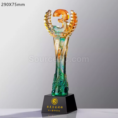 Customization Glass Crystal Trophy Corporate Gifts