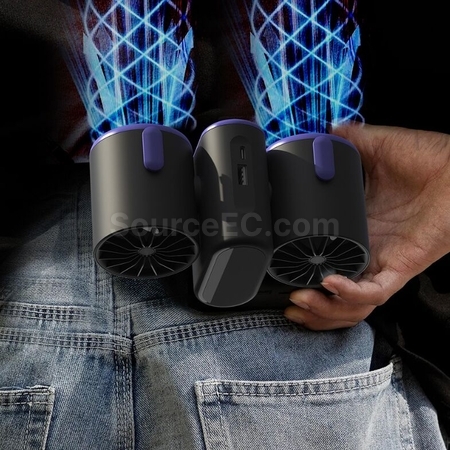 Customization Double-Head Waist-Mounted Small Fan Corporate Gifts