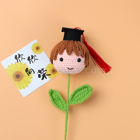 Customization Graduates Knitting Doll Bouquets Corporate Gifts