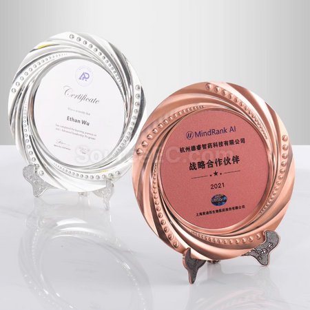 Customization Silver Plate Corporate Gifts