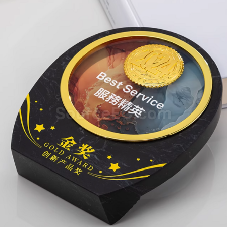 Customization Marble Crystal Seat Corporate Gifts