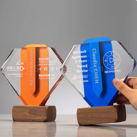 Customization Creative Crystal Trophy Corporate Gifts