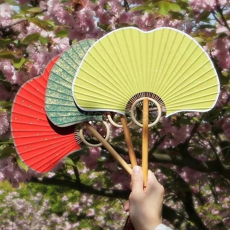 Customization Ginkgo Leaf Fan Corporate Gifts