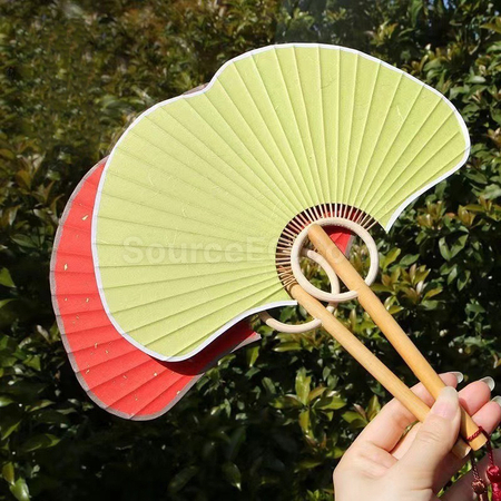 Customization Ginkgo Leaf Fan Corporate Gifts