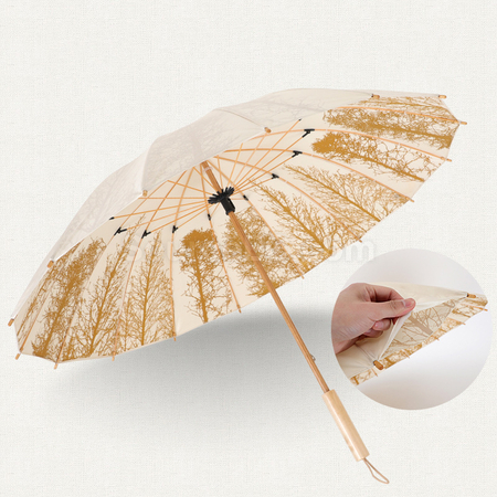 Customization Solid Wood Umbrella Corporate Gifts