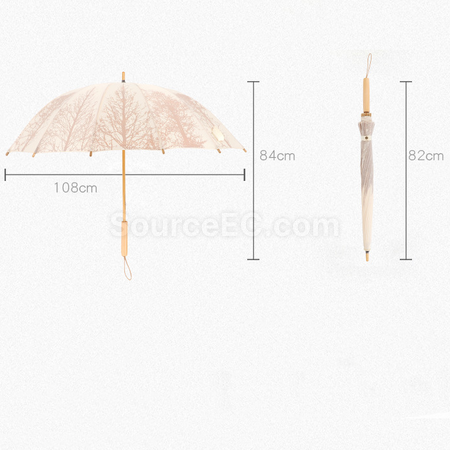 Customization Solid Wood Umbrella Corporate Gifts