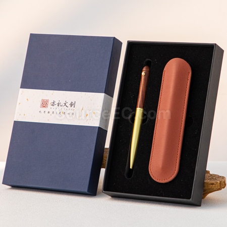 Copper Wooden Business Ball Pen