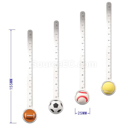 Customization Stainless Steel Bookmark Ruler Corporate Gifts