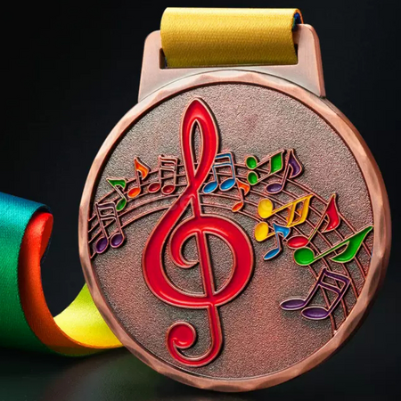Customization Music Metal Medal Corporate Gifts