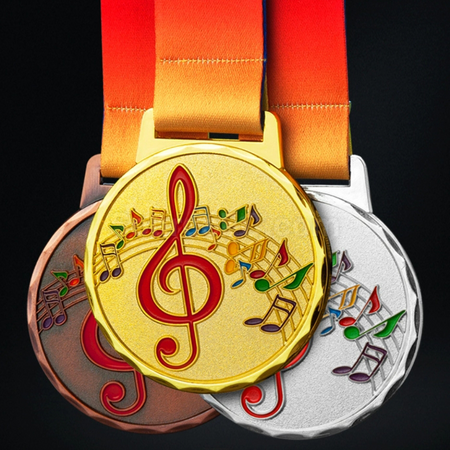 Customization Music Metal Medal Corporate Gifts
