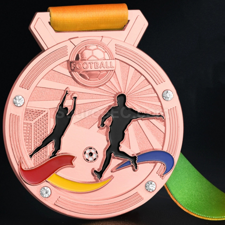 Customization Football Metal Medal Corporate Gifts