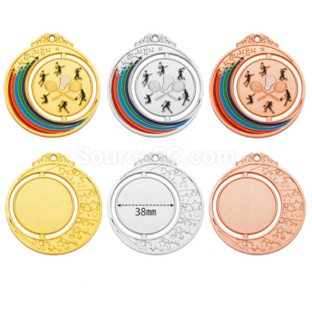 Customization Badminton Metal Medal Corporate Gifts