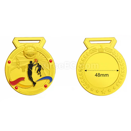 Customization Basketball Metal Medal Corporate Gifts