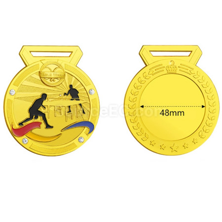Customization Table Tennis Metal Medal Corporate Gifts