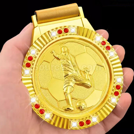 Customization Football Metal Medal Corporate Gifts