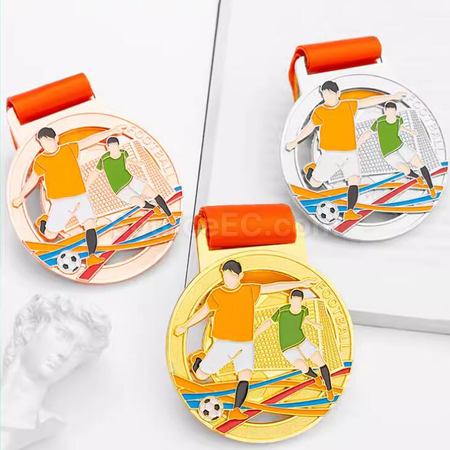 Customization Football Metal Medal Corporate Gifts