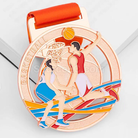 Customization Basketball Metal Medal Corporate Gifts