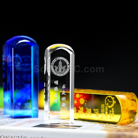 Customization Crystal Name Seal Corporate Gifts
