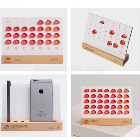 Customization Dog-Eared Desk Calendar Corporate Gifts
