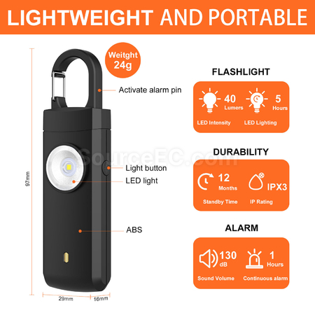 Customization Self Defense Alarm  Corporate Gifts