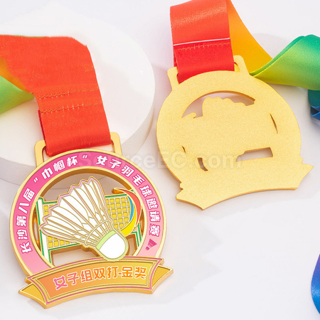 Customization Badminton Metal Medal Corporate Gifts