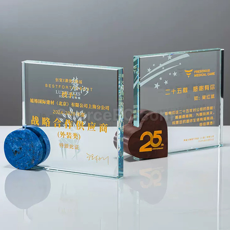 Customization Crystal Trophy  Corporate Gifts