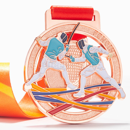 Customization Fencing Medal Corporate Gifts