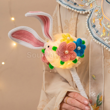 Customization Mid Autumn Festival DIY Rabbit Lantern (requires self-assembly) Corporate Gifts