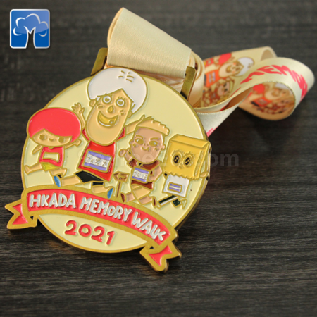 Customization Cute cartoon character alien medal customization Corporate Gifts
