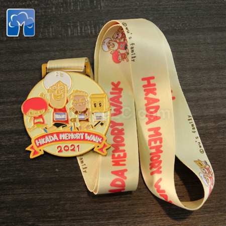 Customization Cute cartoon character alien medal customization Corporate Gifts