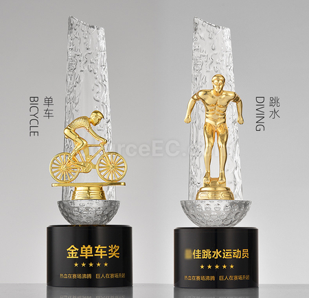 Customization Crystal trophy Corporate Gifts