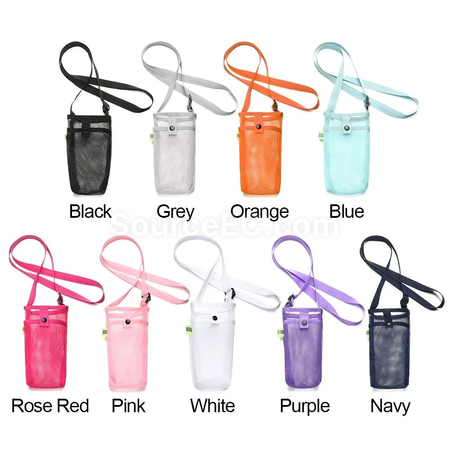 Customization Carrier Mesh Water Bottle Bag Corporate Gifts