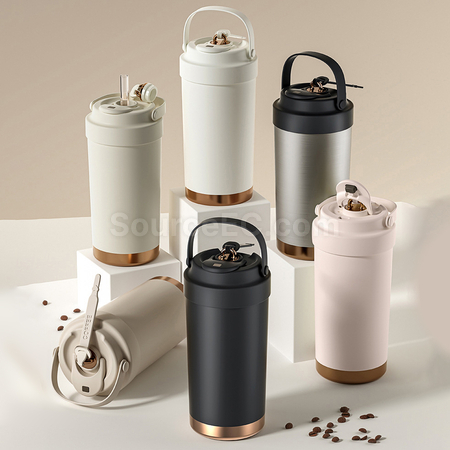 Customization 316 Stainless Steel Portable Thermal Bottle with Ceramic Container Corporate Gifts