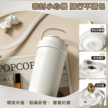 Customization 316 Stainless Steel Portable Thermal Bottle with Ceramic Container Corporate Gifts