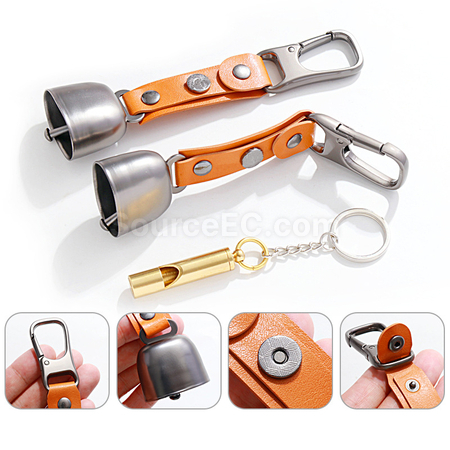 Customization Outdoor Bear-proof Bear Bell with Whistle Corporate Gifts