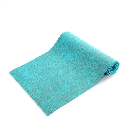 Customization PVC Jute Yoga Mat Corporate Gifts