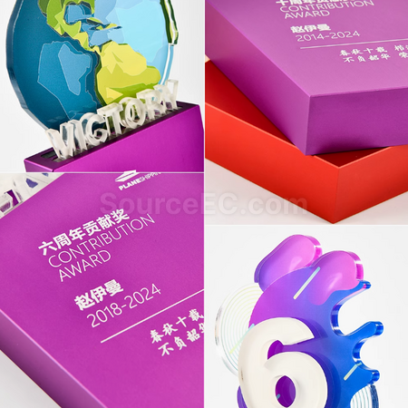 Customization Anniversary Trophy Corporate Gifts