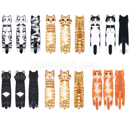 Customization Creative Realistic Dog and Cat Hanging Hand Towel Corporate Gifts