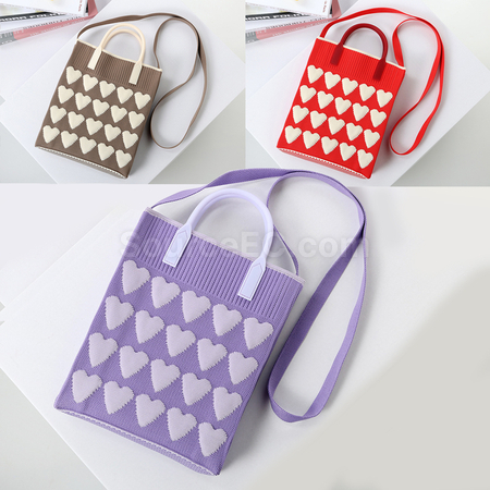 Customization Hand-held Knitted Eco-friendly Bag Corporate Gifts