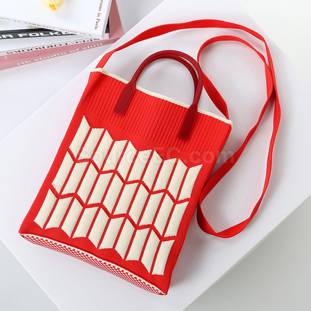 Customization Hand-held Knitted Eco-friendly Bag Corporate Gifts