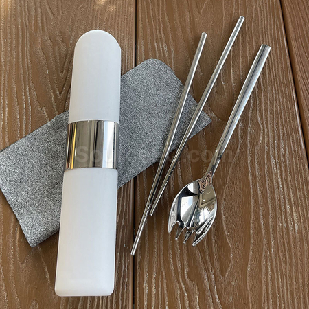 Customization 2 in 1 Tableware with Tube Corporate Gifts