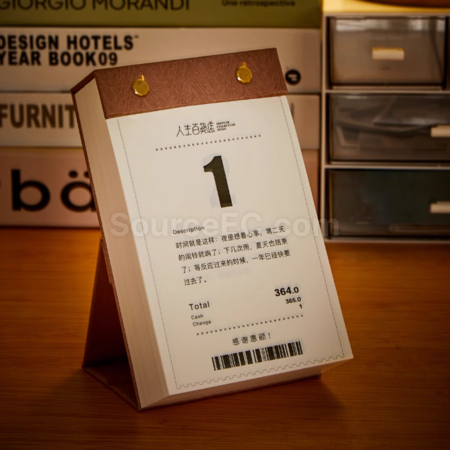 Customization Hand Torn Calendar Corporate Gifts
