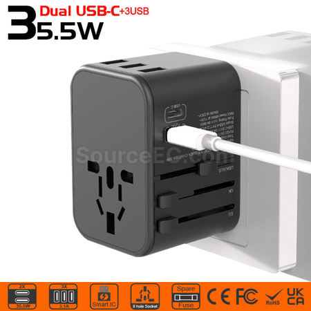 Customization PD 35W Travel Adapter Corporate Gifts