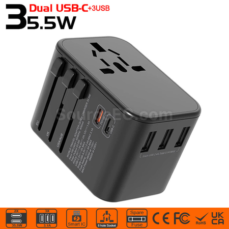 Customization PD 35W Travel Adapter Corporate Gifts
