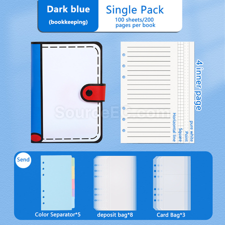 Customization 2D Cartoon Cute Notebook Corporate Gifts